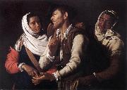 VOUET, Simon The Fortuneteller  w oil painting
